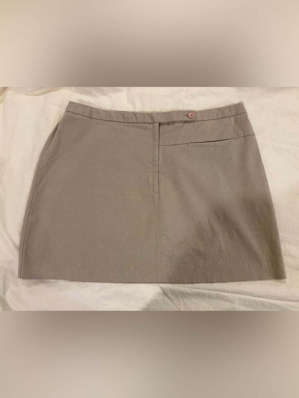 Vintage Express Tan Mini Skirt Size 11/12